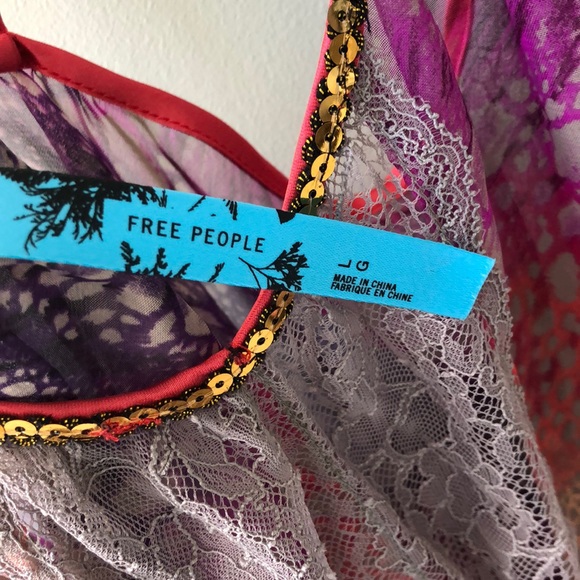 Free people Rainbow Reptile print halter - Picture 7 of 9